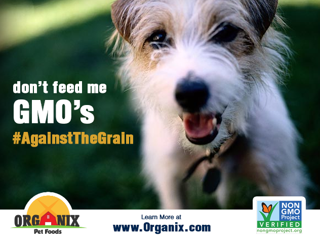 Social media marketing campaign for organix pet food going #againstthegrain